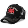 Creative New Baseball Hat STETSON Red Bear Truck Hat Outdoor Sports Sunshade Hat Street Hip Hop Hat Daily Commuter Net Hat