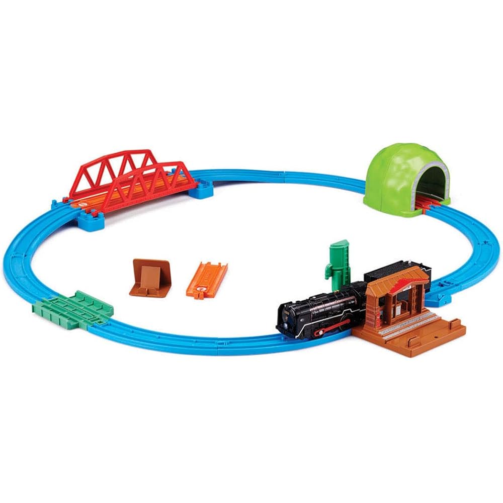 

Plarail C62 Steam Locomotive Set Action Features with Track Toy for Kids