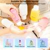 Travel Bottles Mini Refillable Travel Bottles Squeeze Travel Shampoo Bottles Portable Travel Container for Lotion Toiletries