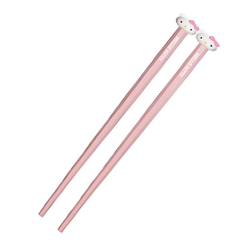 Металлические палочки для еды MANCHAOJIA с персонажами Sanrio Hello Kitty