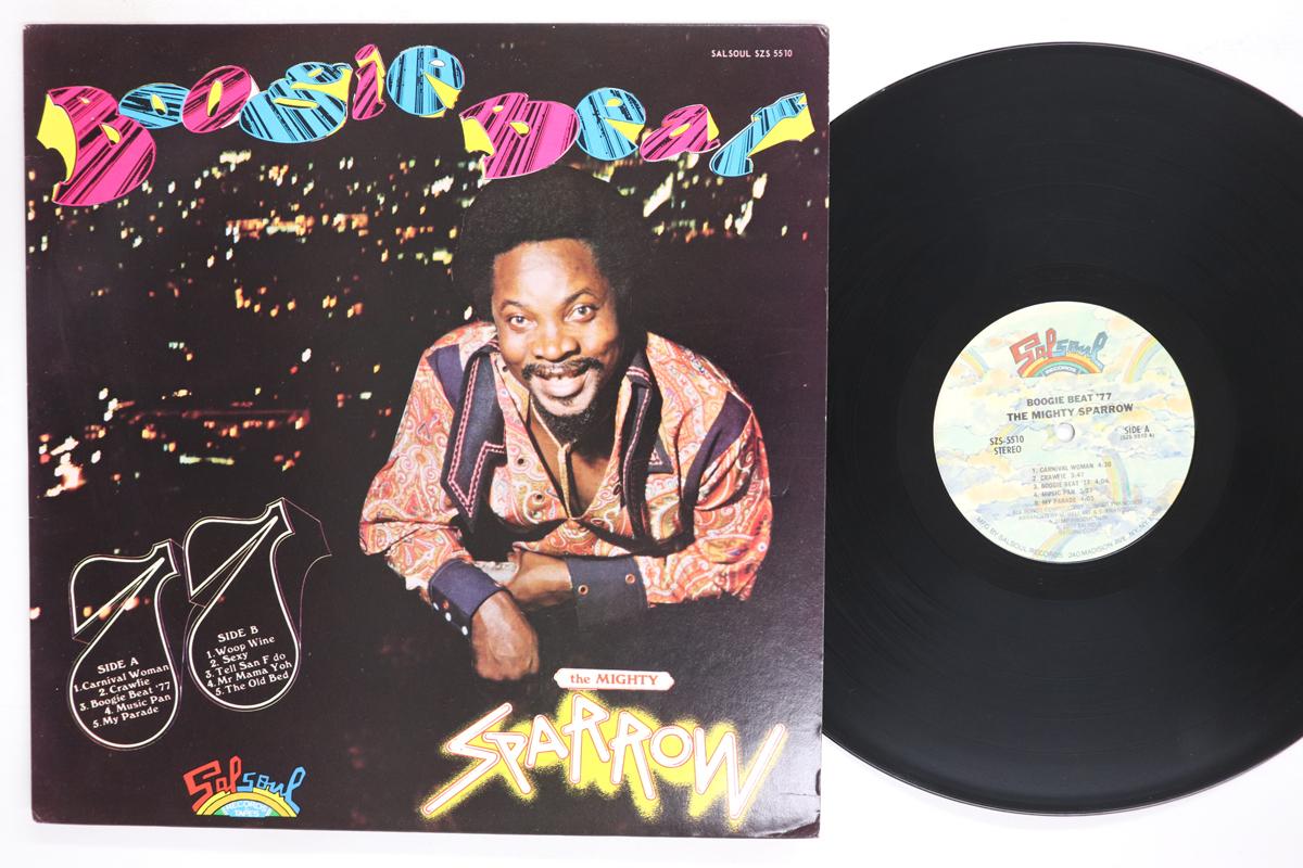 

LP Record MIGHTY SPARROW Boogie Beat 77 SZS5510 Salsoul Records 1976 US Reggae Ska Dub Used