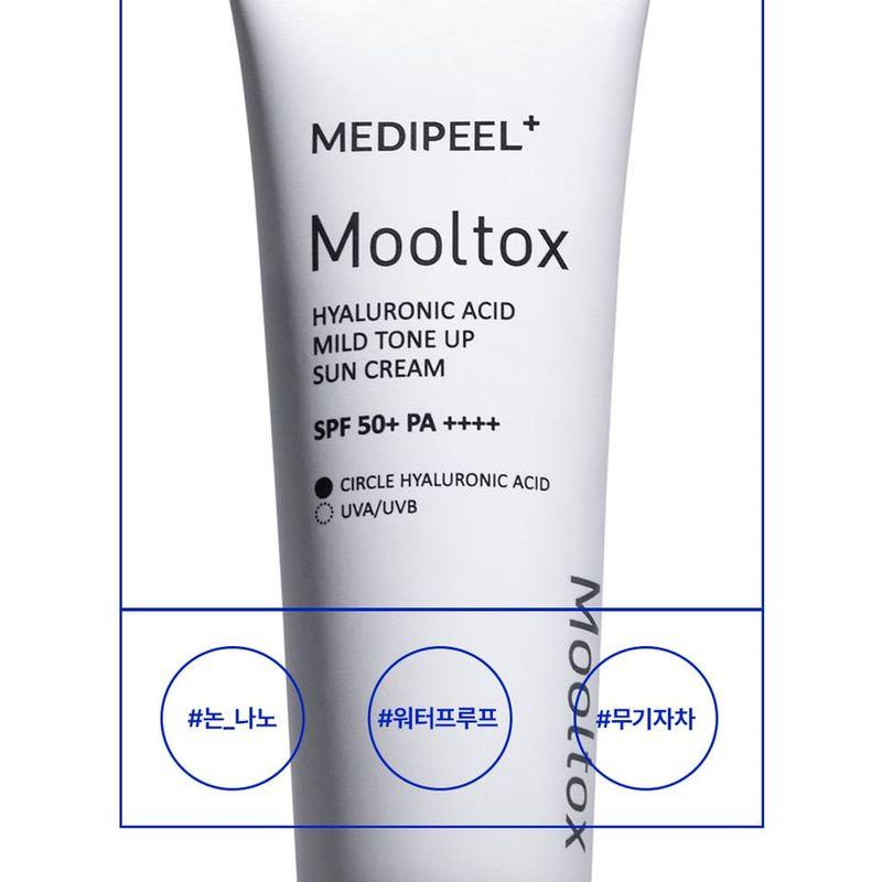 MEDIPEEL - Hyaluronic Acid Mooltox Mild Tone Up Sun Cream