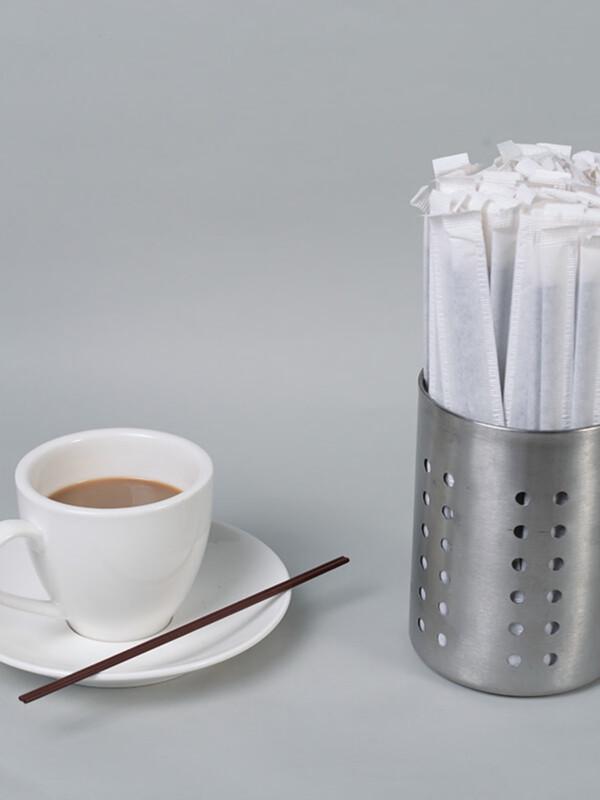 Individually Wrapped Plastic Coffee Stirring Straws