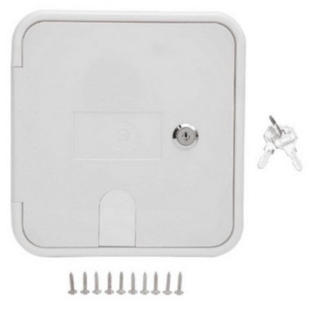 Cable Access Cover Sleek Design Power Cord Easy to Install for RV Owners
