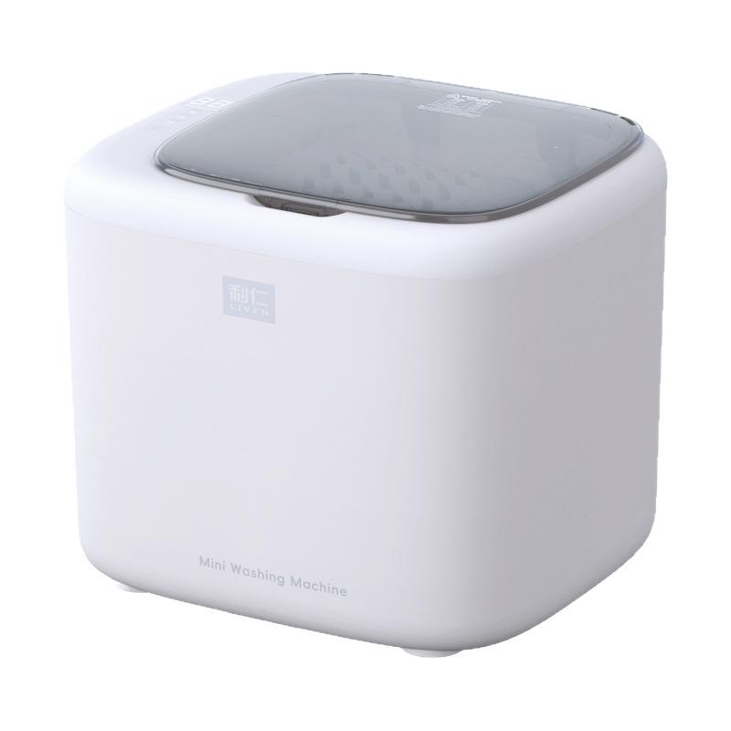 Liren Mini Drum Washing Machine, Mini Underwear Washing Machine for Infants