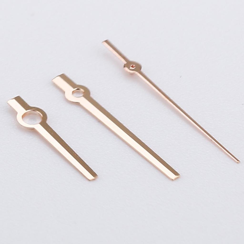 NH35 Zeiger Logbuch Zeiger NH35 NH36 Uhrzeiger Zeiger Baton-Stil Datejust Zeiger Poliert für Automatikuhr 8*12*12.5MM