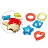 5Pcs Sandwich Cutter and Sealer for Kids Childrens  Portable