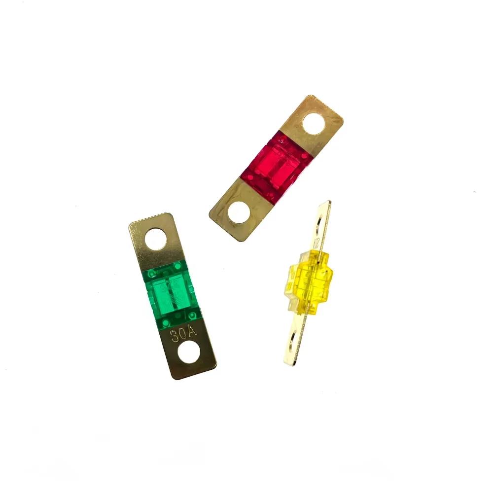 5Pcs ANS FUSE 20A 30A 40A 50A 60A 70A 80A 100A 125A 150A 175A ANL Gold Plated Stud Car Fuses Mini Car Stereo Audio AFS Fuse Fuse Holders1