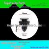 Compatible Bumper Grille Fender Liner Fastener for Great Wall Voleex C30, BYD Suri, Honda, and Toyota