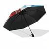 1pc Power Rangers Automatic Opening Folding Umbrella with 8-Bone Iron Frame, Portable for Outdoor Use, Travel, Daily Life, and Gift Giving.Y052