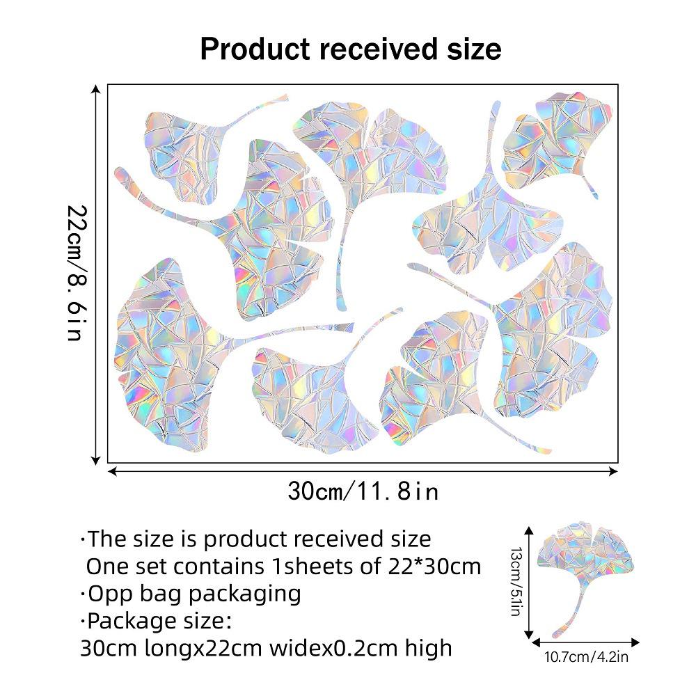 Aike Sun Prism Regenbogen Schmetterling Fensterglas Aufkleber