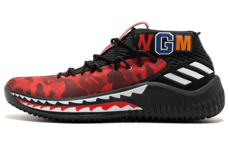 

Dame 4 A Bathing Ape x Dame 4 Adidas Red Camo AP9976 44