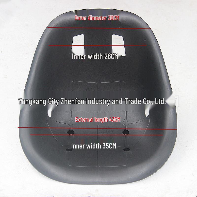 

DIY Drift Motorcycle Go-Kart Modified Plastic Seat Cushion and Bag
