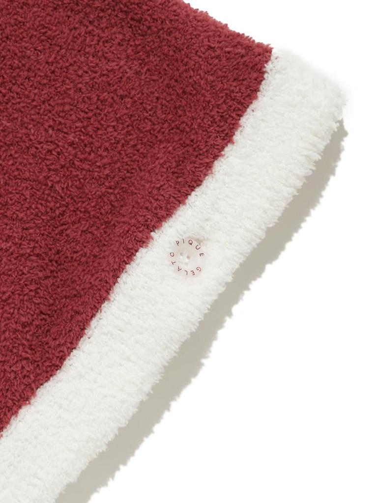 Gelato Pique Holiday Baby Baby Moco Red Poncho, PBNT245439,