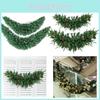 High-quality Pvc Christmas Decor 90/120/150cm Green Horns 1.2m Crescent Moon Vine