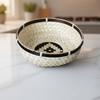 Bamboos Basket Box Natural Woven Storage Basket Bin Weaving Decorative Basket Box Farmhouse Picnics Table Storage Basket