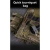 Quick Tourniquet Pouch, MOLLE System Waist Bag, Easy Install Outdoor Accessory, Tactical Storage Pouch for CS Shooting, Camping & Emergency Survival