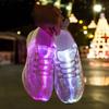 Baskets lumineuses Spring Boy pour hommes, femmes, filles, enfants, chaussures à LED clignotantes, adultes, rechargeables par USB, chaussures en fibre optique