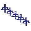 5pcs Bicycle Disc Brake Spacer Blue Compact Supporting Function Easy Assemble Bike Accessories