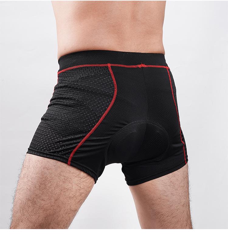 Breathable Mountain Bike Shorts with Sweat-Wicking and Padded Silicone Shock-Absorption
