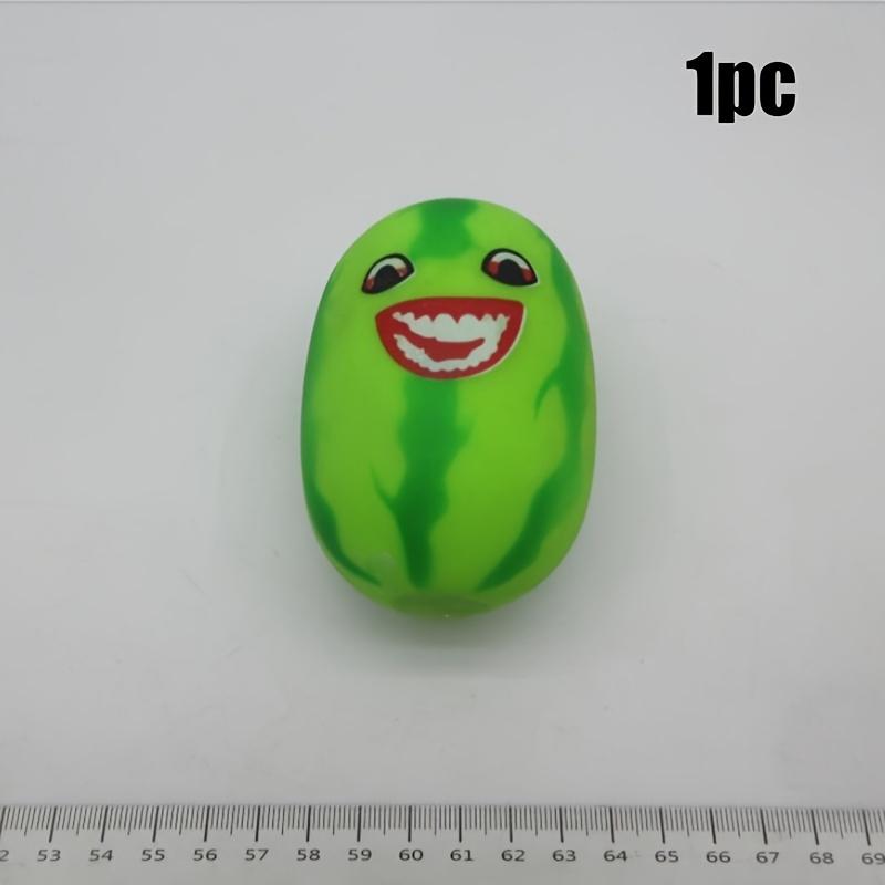 Creative Simulation Watermelon Squishy Toys Anti Stress Balls Anxiety Release Soft Sensory Squeeze Fidget Toy For Adults Kids