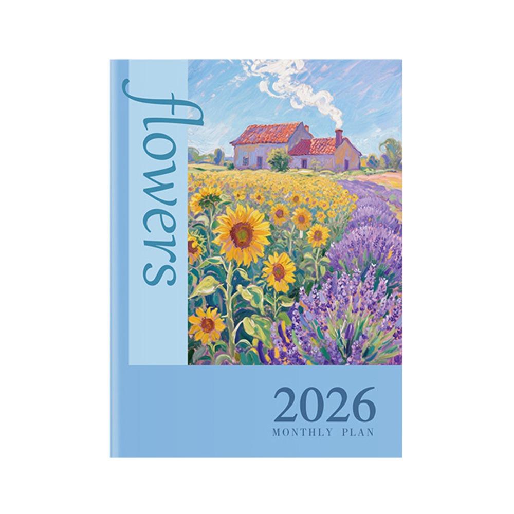 

A4 A5 2026 Schedules Notebook Work Efficiency 2026 Calendar Planner Planner Notebook School 4# A5:142x205mm