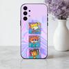 R-Rugrat-T C-Chuckie A-Angelica Phone Case For Samsung Galaxy A73,A72,A71,A70,A53,A52,A51,Soft Silicone Black Cover