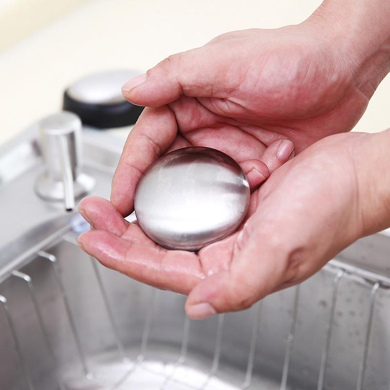 Acciaio Inossidabile Sapone Deodorante Sapone Rimuovi Odori Mani Elimina Odori di Aglio Cipolla Sapone dello Chef Gadget Strumento da Cucina