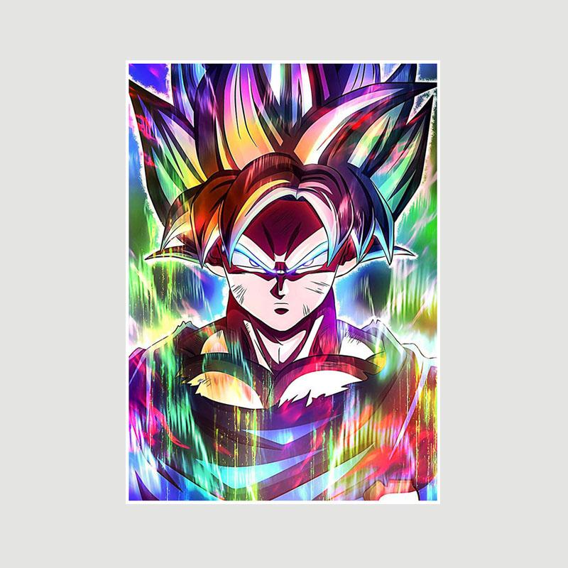 

Класичні аніме Dragon Ball Плакати Білий папір Вінтажні плакати Декор HD Друковані настінні картини Розпис інтер єру Фреска Вітальня Прикраси Картинки 42x30cm