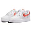 Nike Air Force 1 07 Rush Orange Paisley Women Sneakers White DJ9942-102