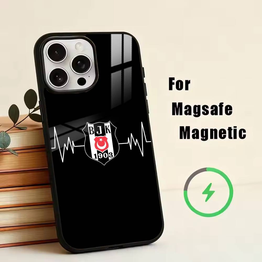 Fashion Besiktas BJK-1903 Phone Case For iPhone17,16,15,14,13,12,11 Plus,Pro Magnetic For Magsafe Wireless Charging