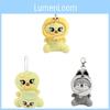 Porte-clés Peluche Animal Stray Kids Avec Coton PP Pour Enfants et Adolescents