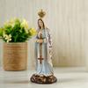 Statua Statuetta Fatta a Mano della Madonna di Fatima Decorazione da Scrivania Per Matrimonio Religioso Evento e Celebrazione