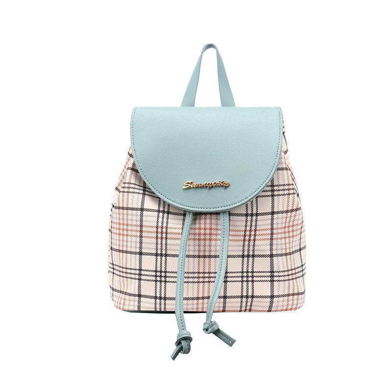 Korean Style Backpack For Women Bucket Bag School Bag For Middle School Students