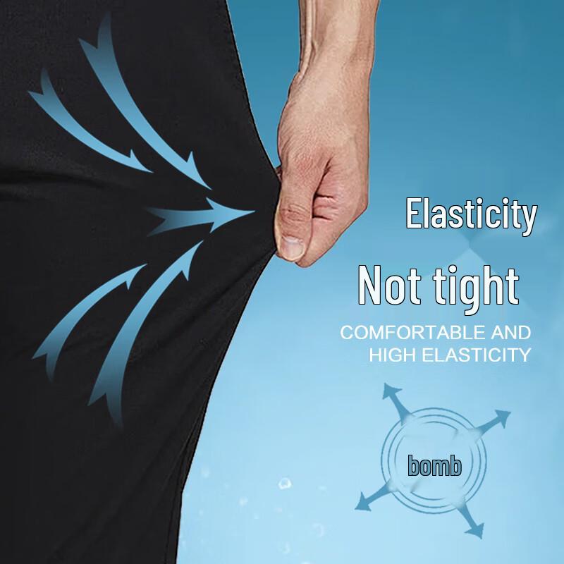 Warrior Men's Ice Silk Breathable Quick-Dry Casual Pants