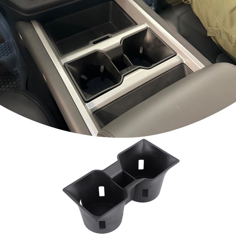 

For Land Rover Defender 90 110 130 2020-2026 Car Center Console Water Cup Holder Storage Box Non-slip Silicone Cup Holder Insert