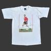 Eric Cantona 1990 90s Vintage Manchester United Fútbol Soccer Hooligan Camiseta Unisex