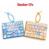 Clear Key Sounds Mechanical Keyboard Animals Theme Candy Color Keycap Keychain  Travel Use