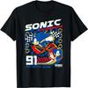 Sonic O Ouriço 91 Estou Saindo Daqui! Camiseta Pôster de Corrida