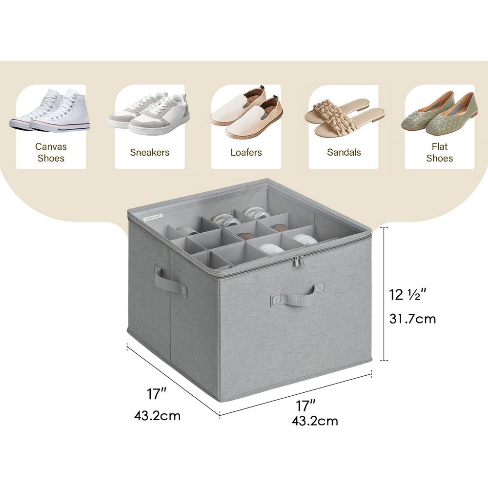 

Органайзер для хранения обуви с прозрачной крышкой, складной пылезащитный ящик для хранения обуви, вмещает 14 пар обуви для домашнего шкафа, кроссовки