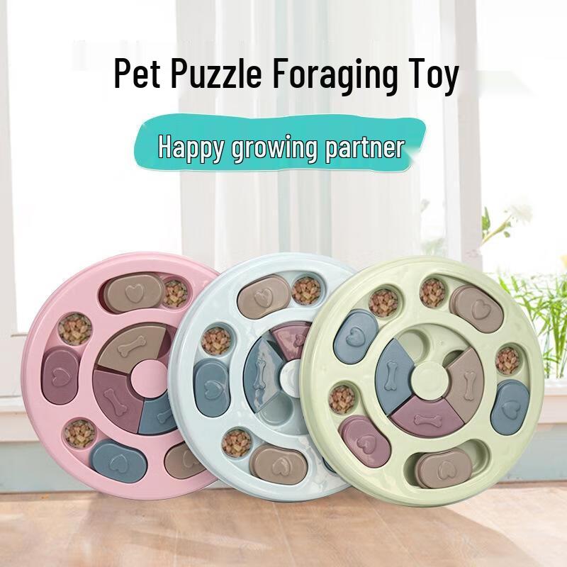 SEE KEAN Pet Puzzle Slow Feeder Bowl