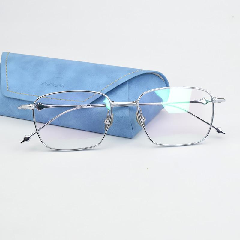 2025 New Optical Glasses Frame Men Women Korea Eyeglass Frames ABA Titanium Eyewear Retro Prescription Myopia Eyeglasses Reading