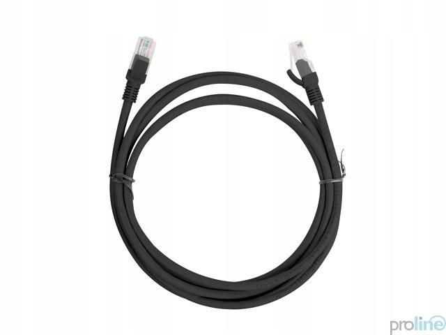 Patchcord Lanberg UTP kat.6 3m czarny