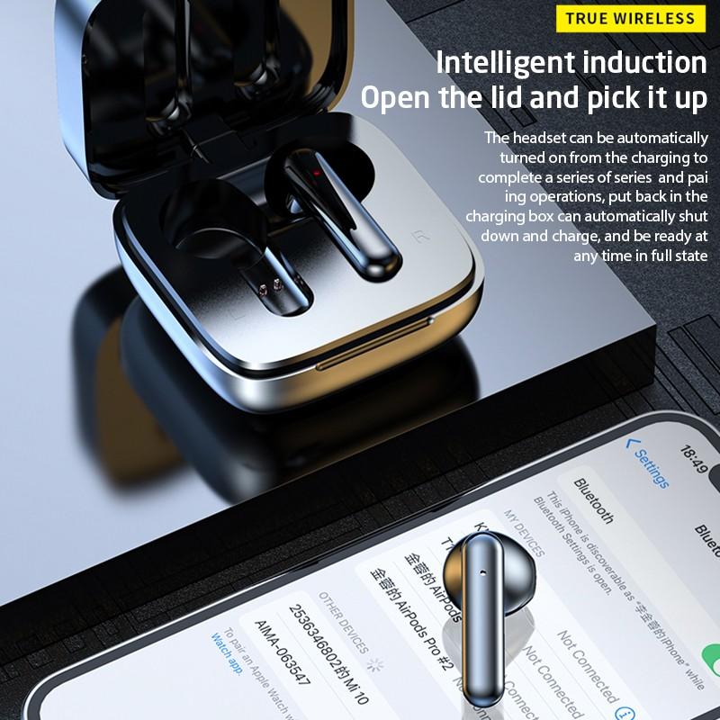 K60 Mirror TWS Wireless Earphones Bluetooth 5.3 Headset HiFi Sound Music Headphones Wireless Earbuds