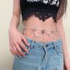 Korean Style Y2k Waistband Elegant Sexy Body Chain Retro Multilayer Pearl Waist Chain  Lady