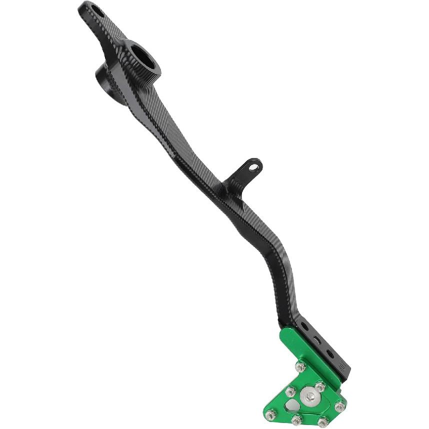 Dirt Bike Foldable Rear Brake Pedal Foot Lever CNC for KLX 140 KLX140 2008-2023 KLX140L 2008-2023 KLX140G 2017-2023 Green