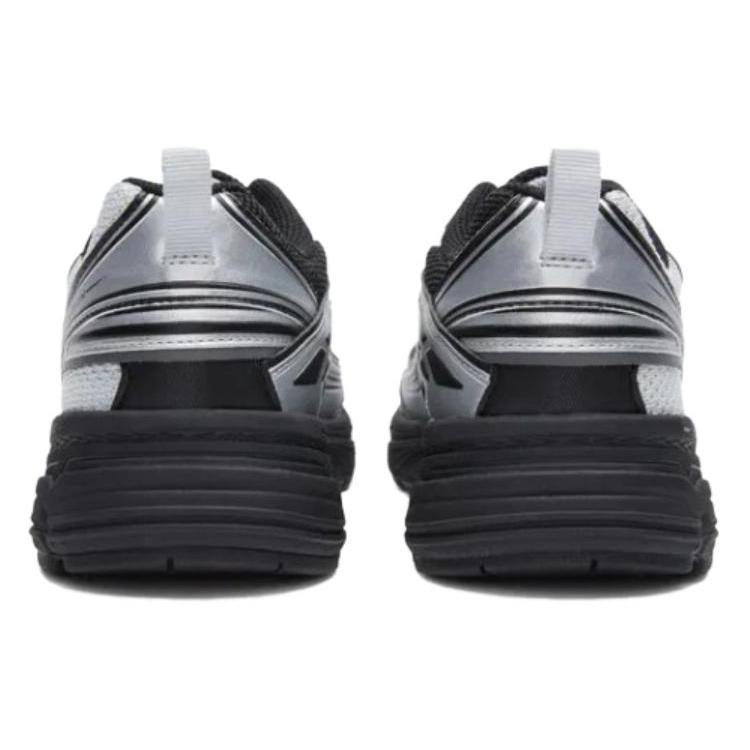 Fila Interrun Comfortable Cushioning, Wear Resistant Low Top Casual Running Shoes Unisex Black Silver 1RM02699G_010