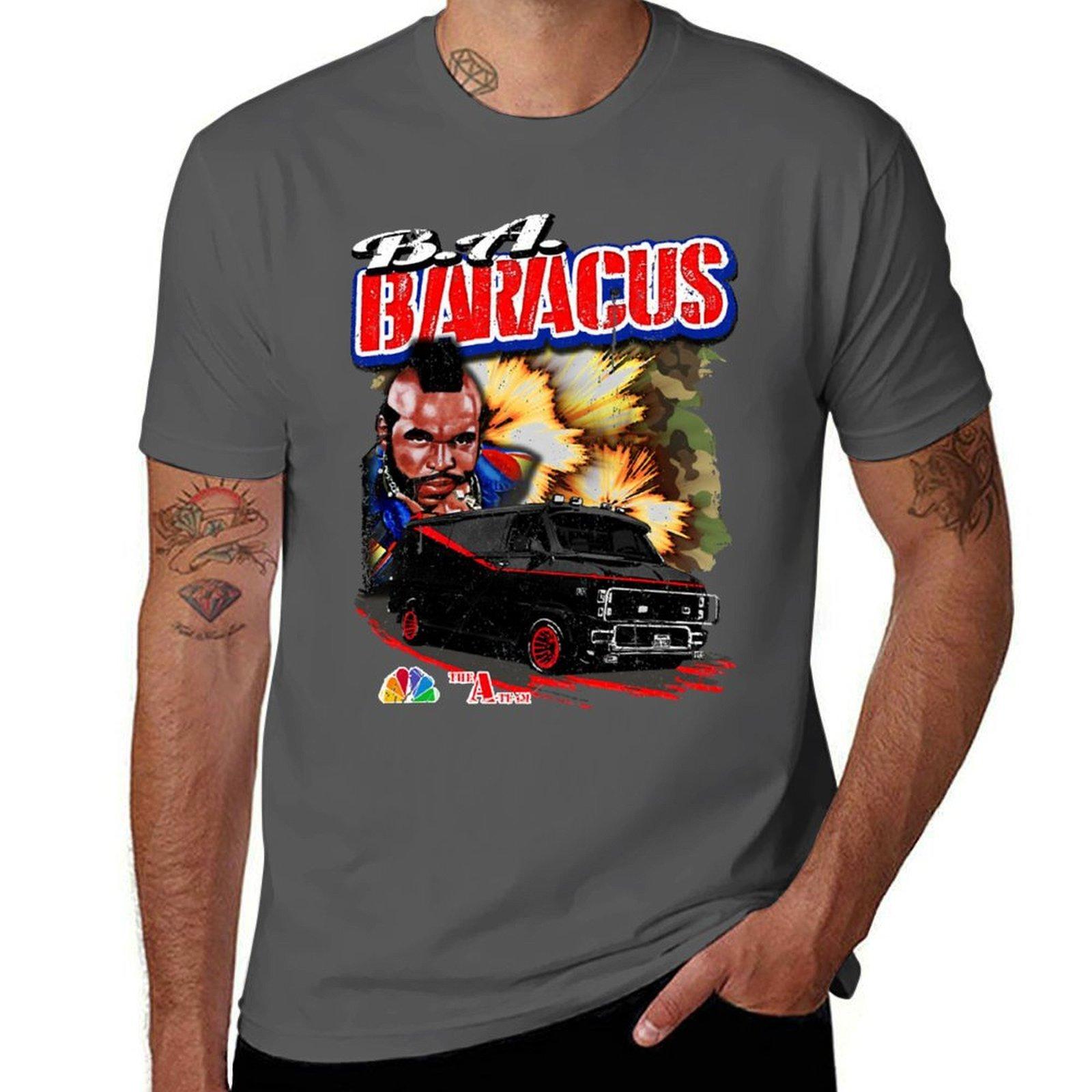 

B.A. Baracus T-Shirt t shirt custom print t shirts cotton 100% T-Shirt 4XL