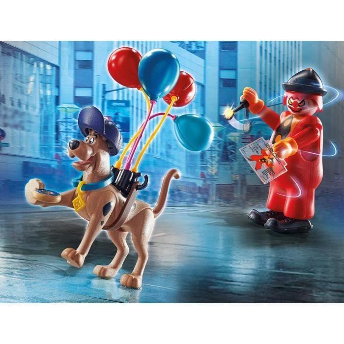 PLAYMOBIL - 70710 - SCOOBY-DOO! Fantôme Du Clown - Figurines Avec Accessoires