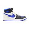 FB9891-041 Nike Air Jordan 1 High MM Black White Sail Game Royal (Women's)